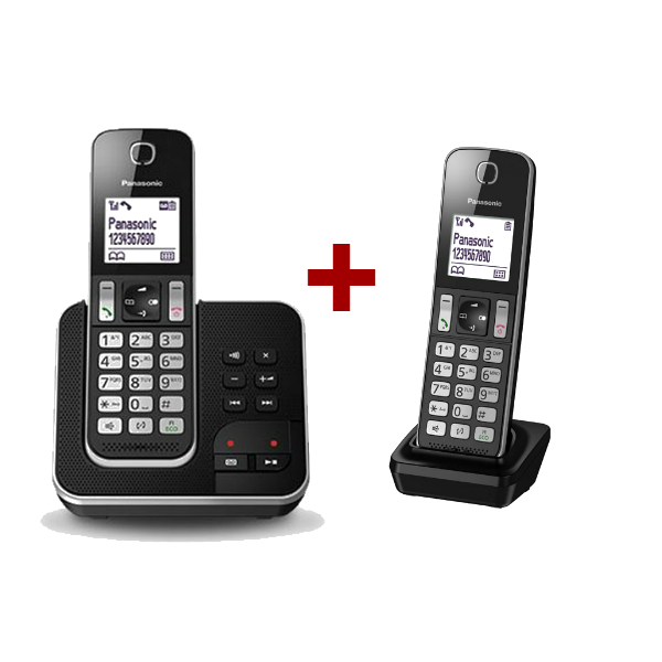 Panasonic KX-TGD320 + supletorio Panasonic KX-TGDA30