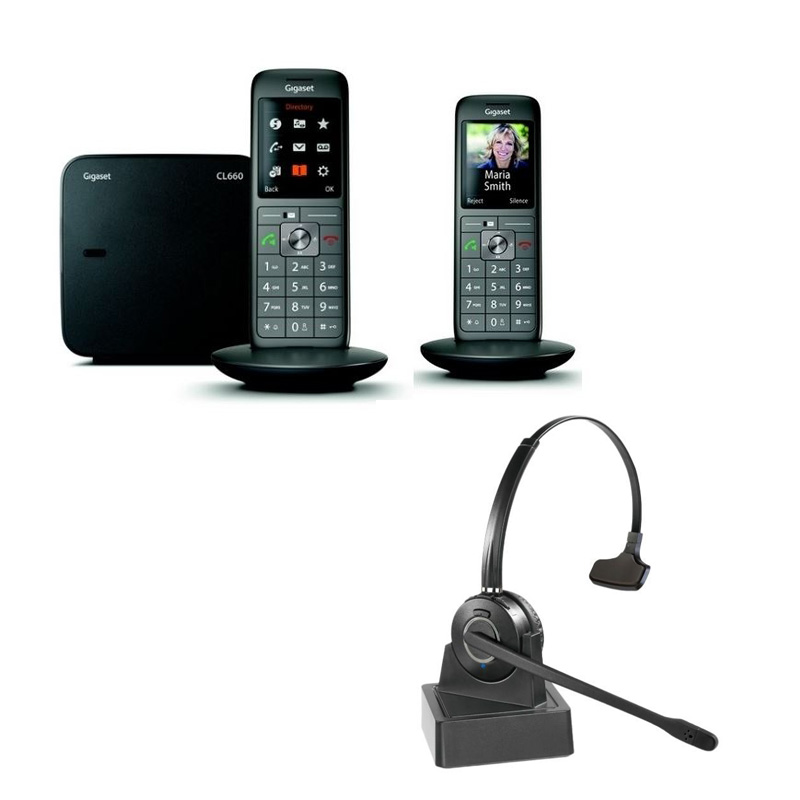 Pack Gigaset CL660 Duo+ Cleyver HW10