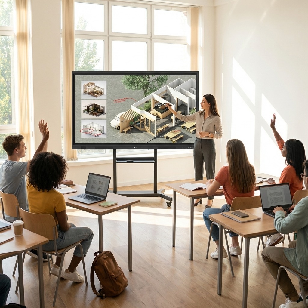 LG CreateBoard TR3DQ Monitor Interactivo UHD 65