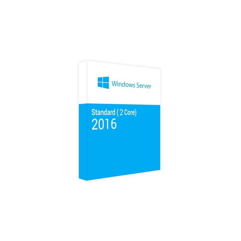 Microsoft Windows server 2016 Standard 2 Core Licencia Digital Reacondicionada