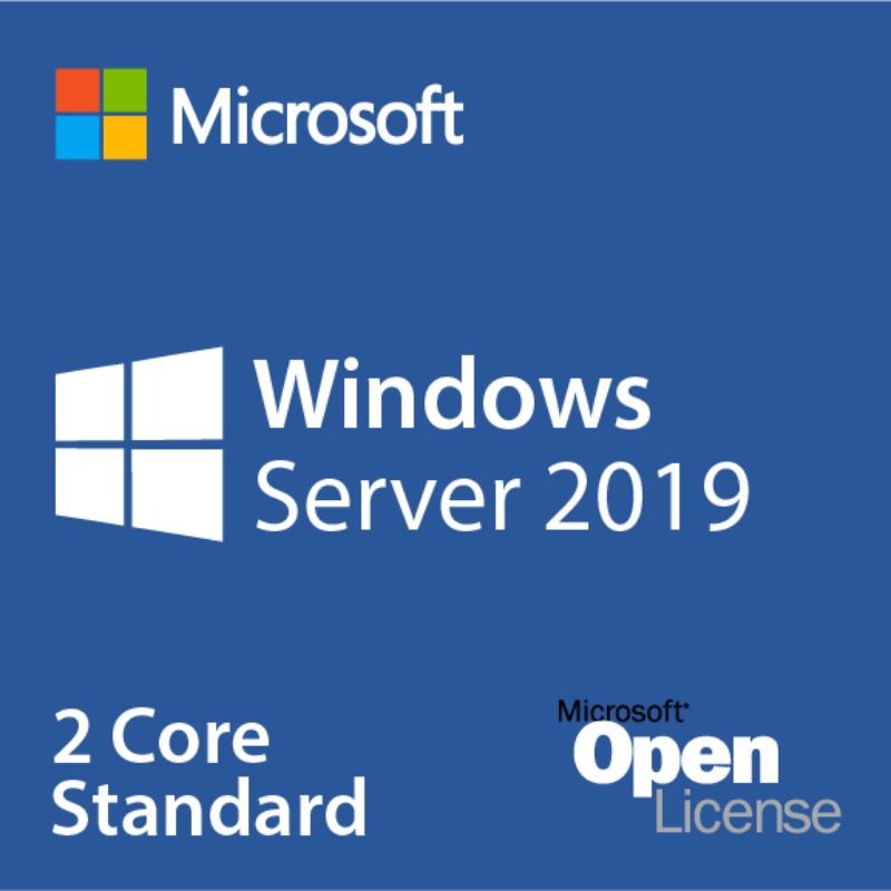 Microsoft Windows Server 2019 Standard 2 Core Licencia Digital Reacondicionada