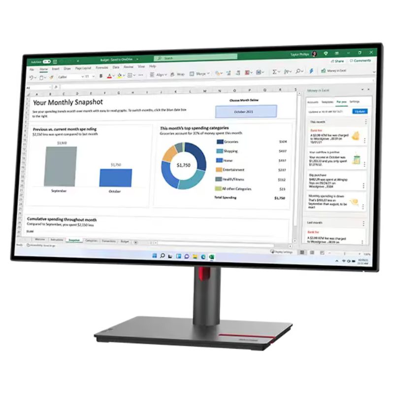 Lenovo ThinkVision P27h 30 Monitor QHD USB C