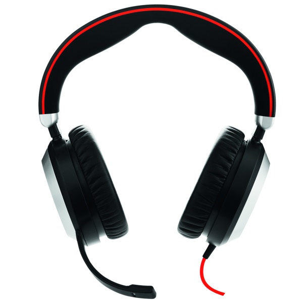 ヘッドホン Jabra Evolve 80 Auriculares Jabra EVOLVE 80 UC: cancelación de ruido activa