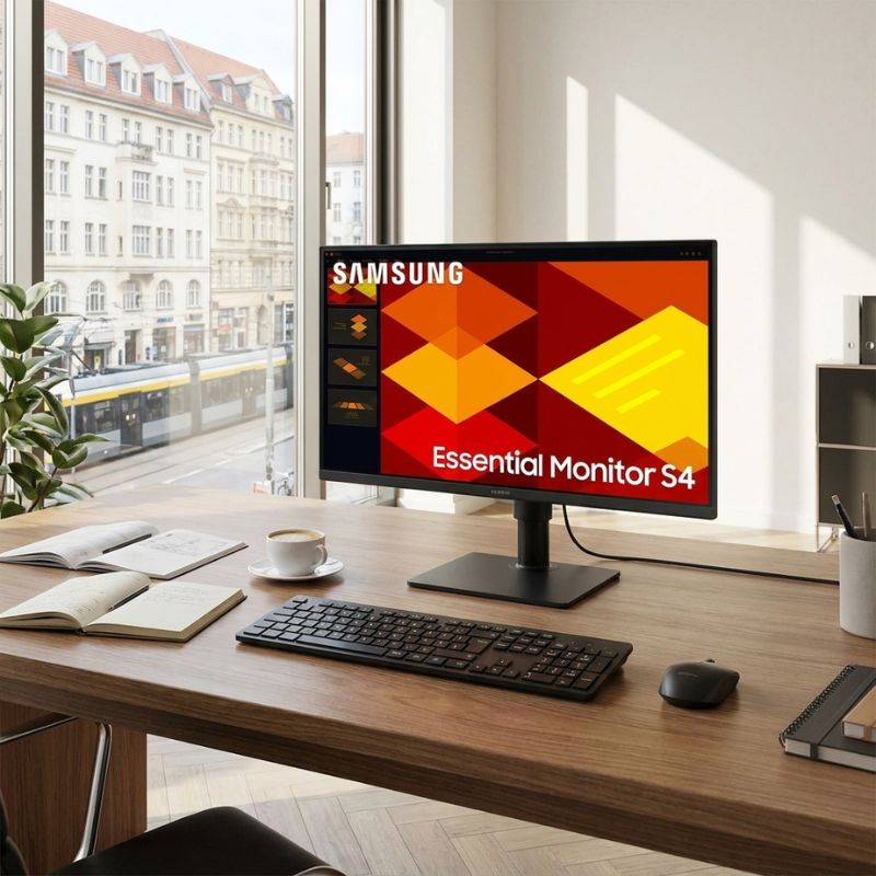 Samsung Essential S4 S22D400GAU Monitor Full HD 22