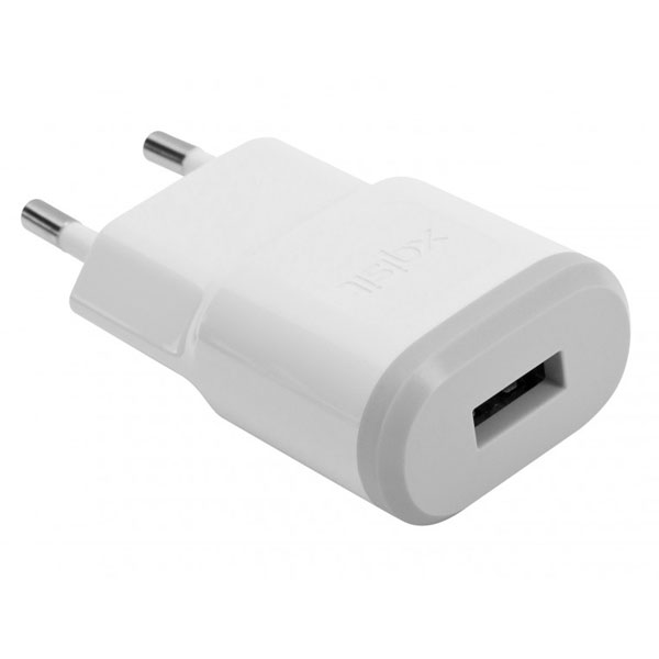 Adaptador corriente / USB Blanco