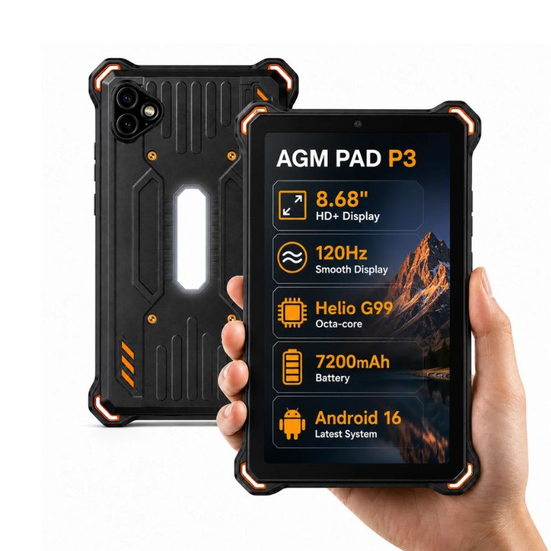 AGM PAD P3 Tablet Rugerizada 4G 8,68