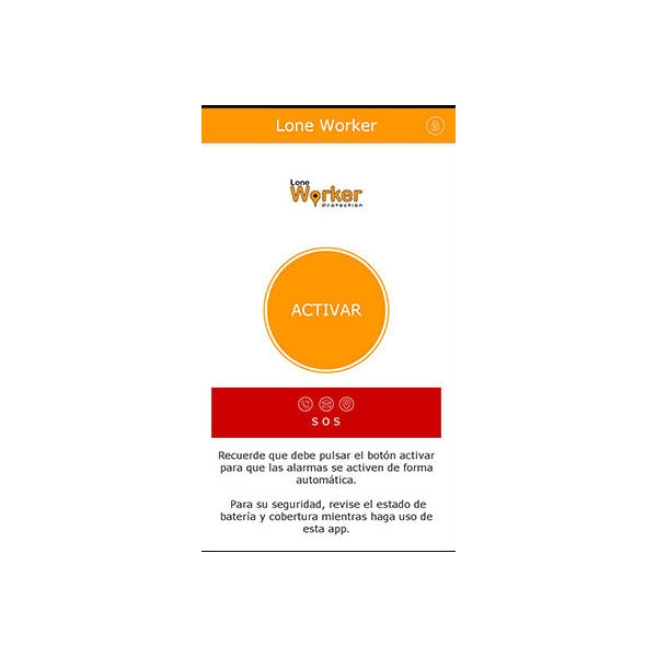 App Lone Worker - Seguridad en el trabajo