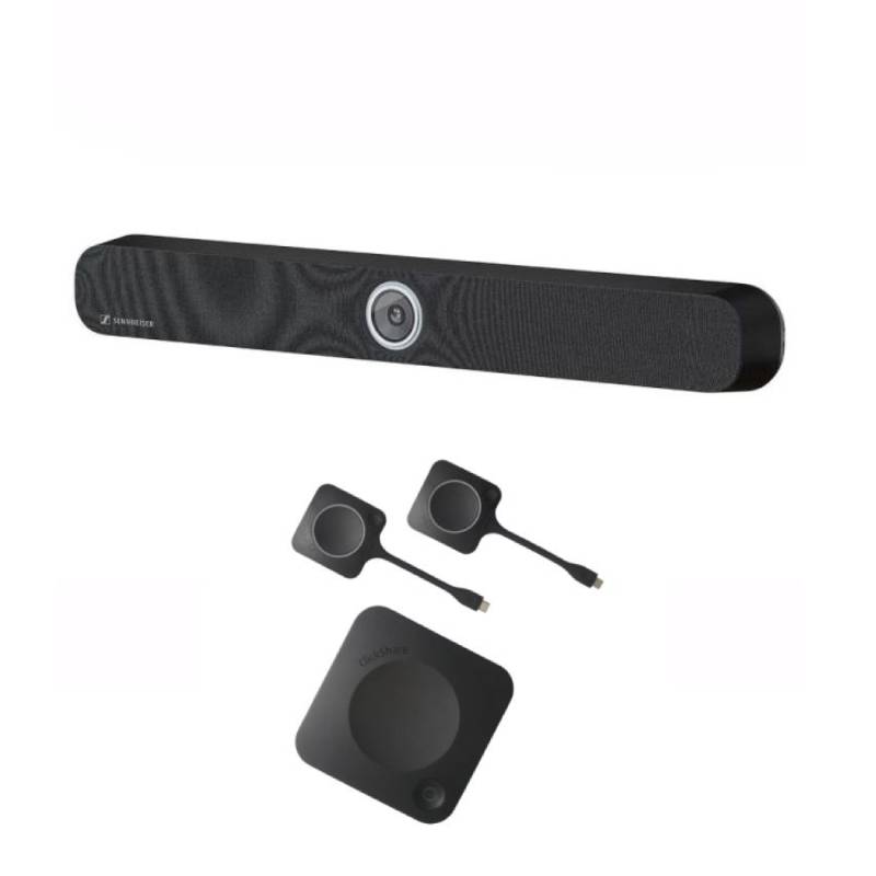 Pack Barco ClickShare CX30 Sennheiser TeamConnect Bar M Videoconferencia inalámbrica