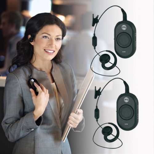 Motorola Headphones - Auriculares, de vigilancia, diseñado para Walkie  Talkie CLP446