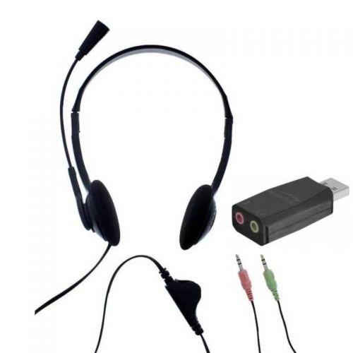 Auriculares con cable de 3,5mm, cascos con micrófono, AUX, para PC