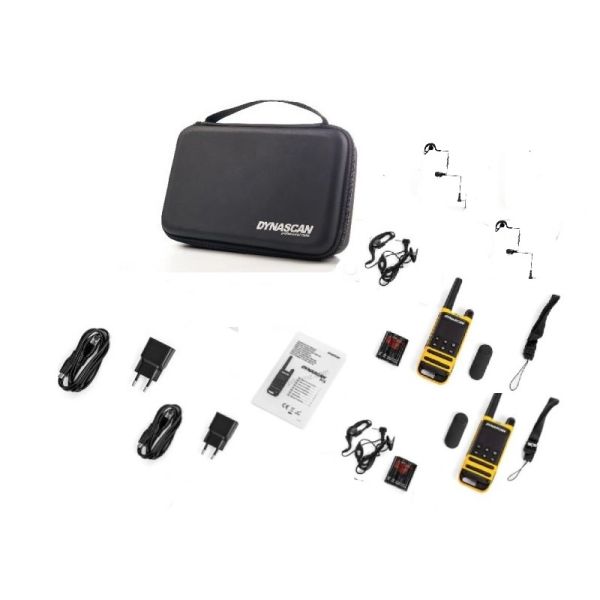 Pack Dynascan P19 + 2 auriculares de gancho