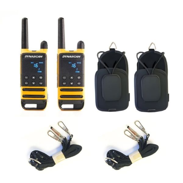 Pack  Dynascan P19 + 2 fundas con arnés