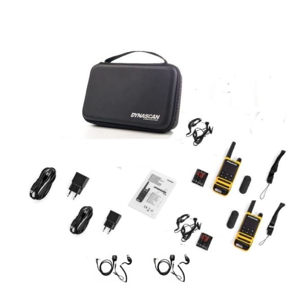 Pack Dynascan P19 + 2 auriculares de gancho intercambiables