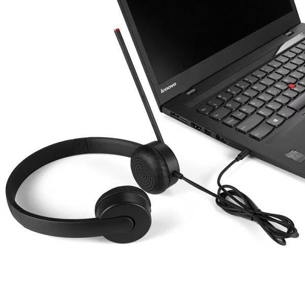 Lenovo Stereo Analog Headset 4XD0K25030