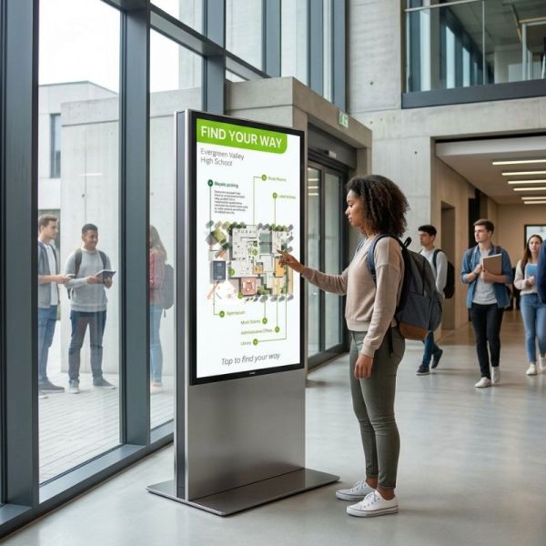Philips 55BDL3751T en entorno público