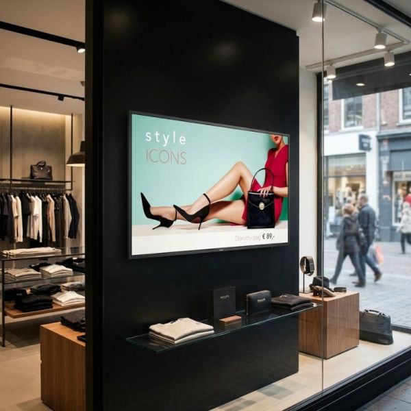 Philips 55BDL4002H en escaparate comercial