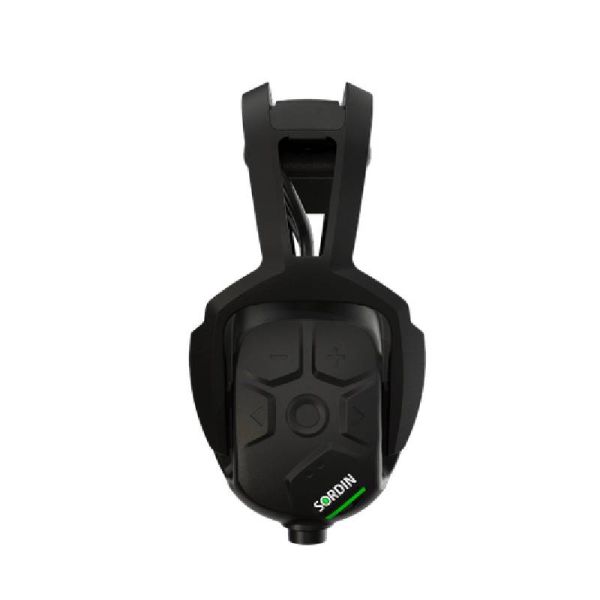 Sordin Sharp diadema Gel negro