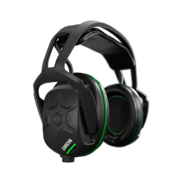 Sordin Sharp diadema espuma negro