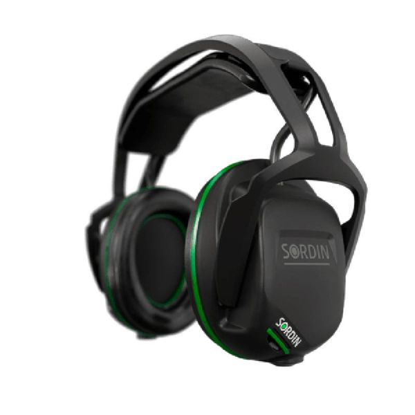 Sordin Sharp diadema espuma negro