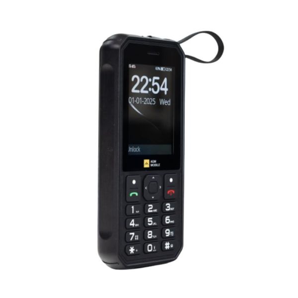 AGM M11 Rugged 4G Phone Angled View