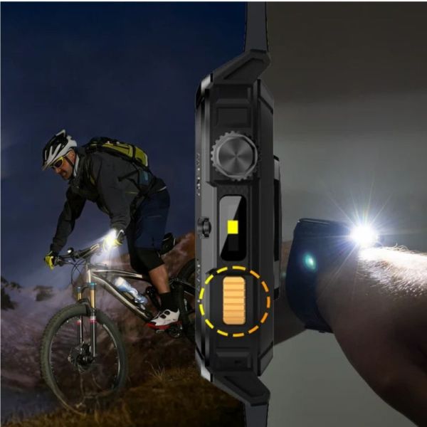 AGM Legion 3 Rugged Smartwatch LED Flashlight