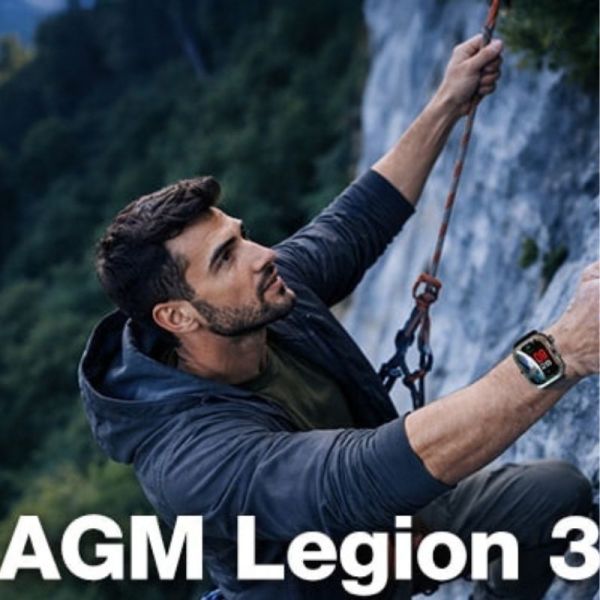 AGM Legion 3 Rugged Smartwatch Outdoor Use
