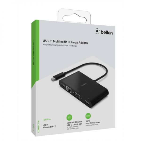 Belkin adaptador USB-C multimedia