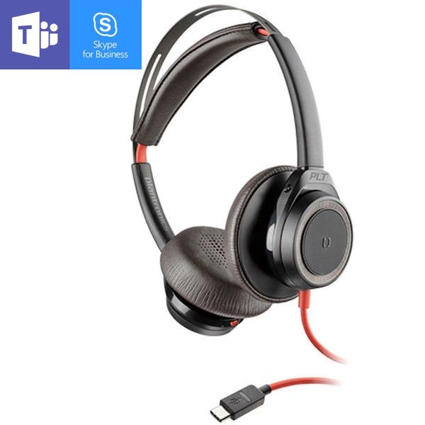 Plantronics Blackwire 7225 USB-C - Negro