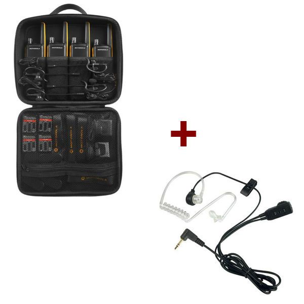 Pack de 4 Motorola T82 Extreme + Kits bodyguard