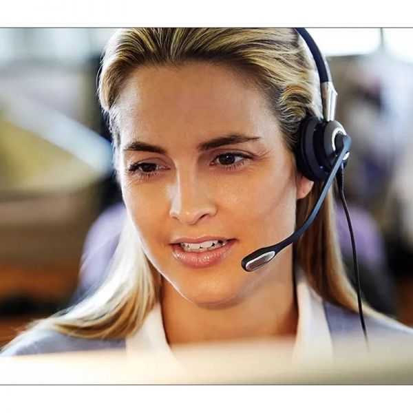 Jabra 2400 II Dúo USB Antirruido optimizado Lync, SFB