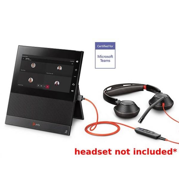 Teléfono Polycom CCX600 headset not included