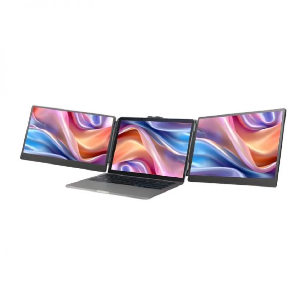 Cleyver extensión de pantalla  doble de portátil 14
