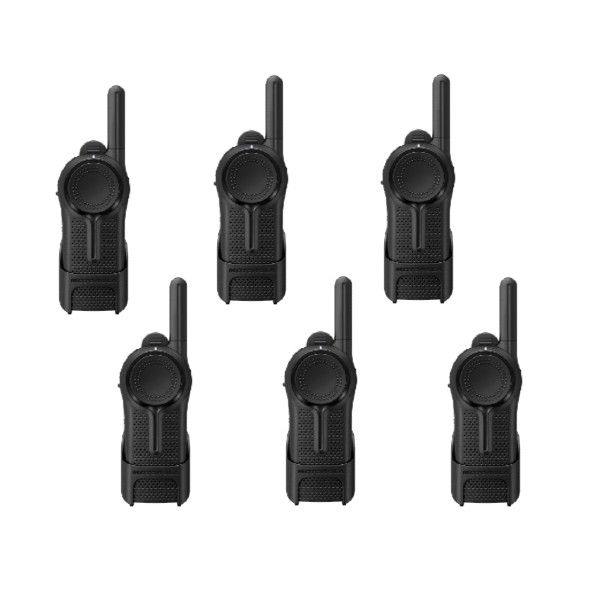 Pack 6 Motorola CLR446 + Cargador múltiple