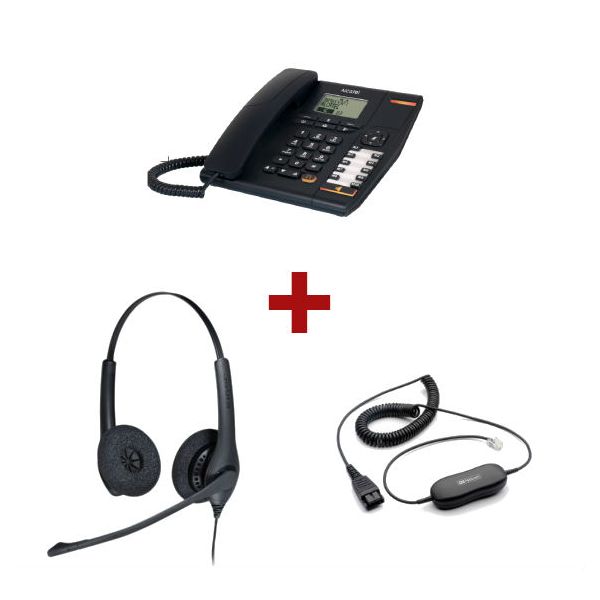 Alcatel Temporis 880 + Jabra  Duo + Cable de conexión