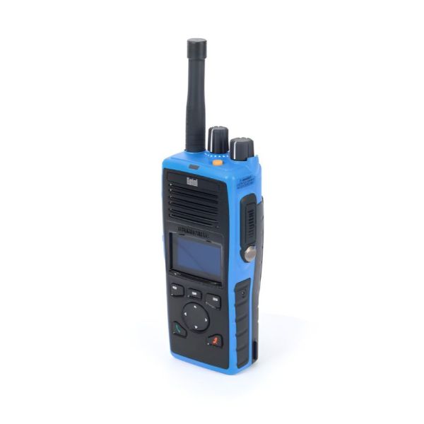 Entel DT985M ATEX IIC UHF Two Way Radio Front Angled View