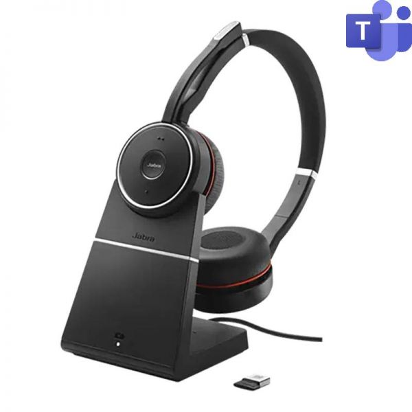 Jabra Evolve 75 MS Duo SE-Con base de carga