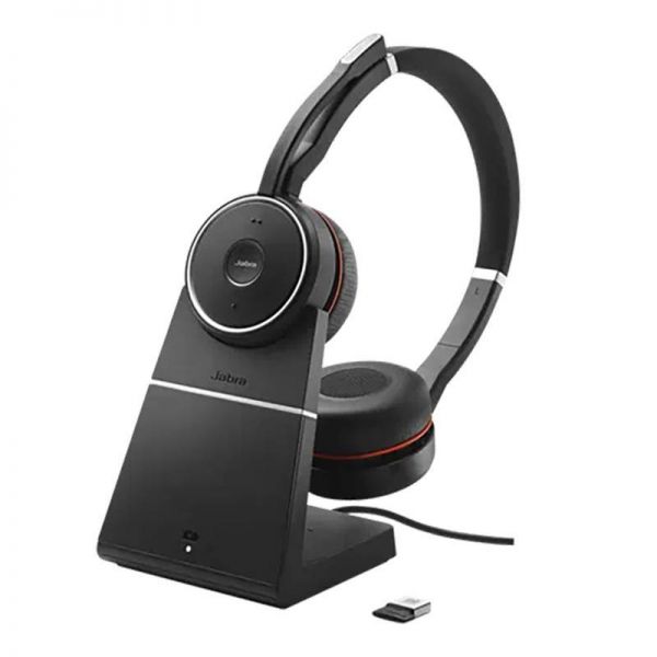 Jabra Evolve 75 MS Duo SE-Con base de carga