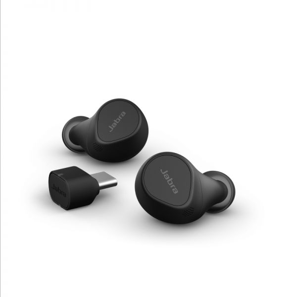 Jabra Evolve2 Buds USB-C UC con base de carga inalámbrica