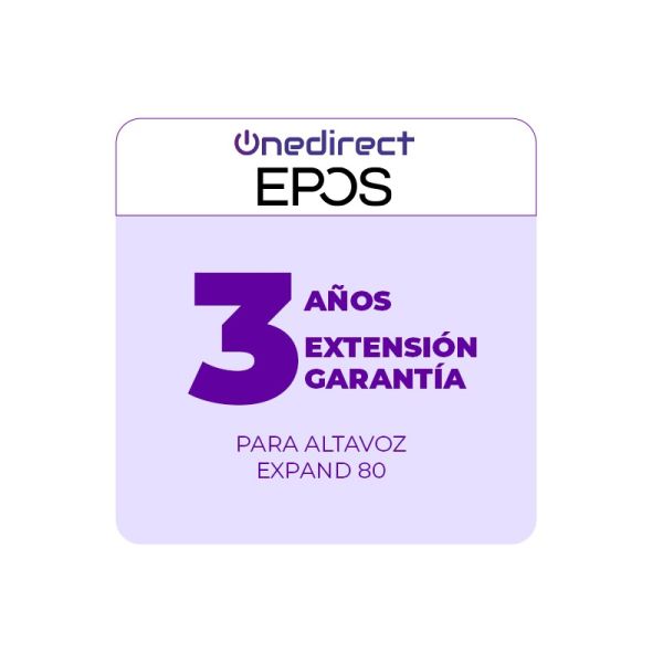 Extensión de garantía 3 años para EPOS EXPAND 80