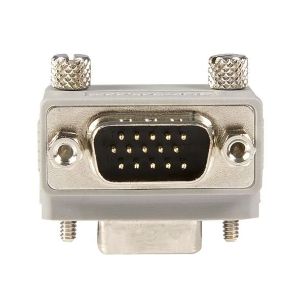 Adaptador Conversor de Cable VGA a VGA Acodado a la Derecha en Ángulo Tipo 2 Macho a Hembra