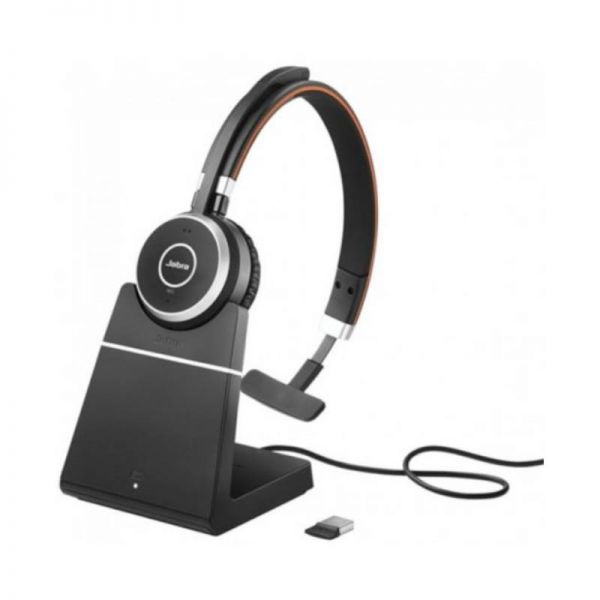 Jabra Evolve 65 UC Mono SE - Con base de carga