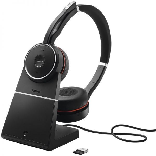 Jabra Evolve 75 MS Duo SE-Con base de carga