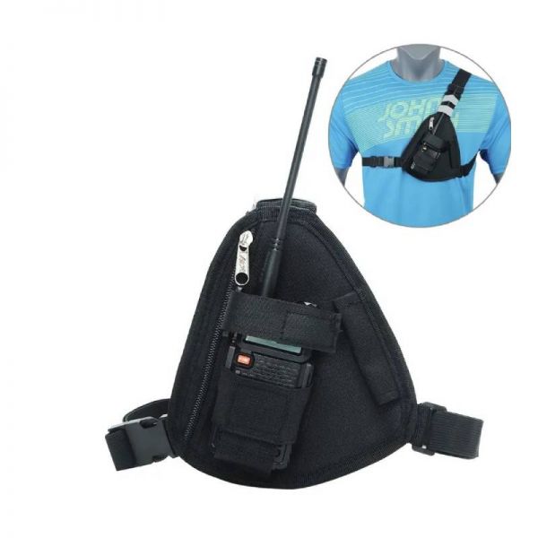 Arnés de pecho para walkie-talkies