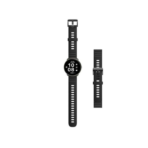 HAMMER Watch Ventus Black smartwatch with silicone straps