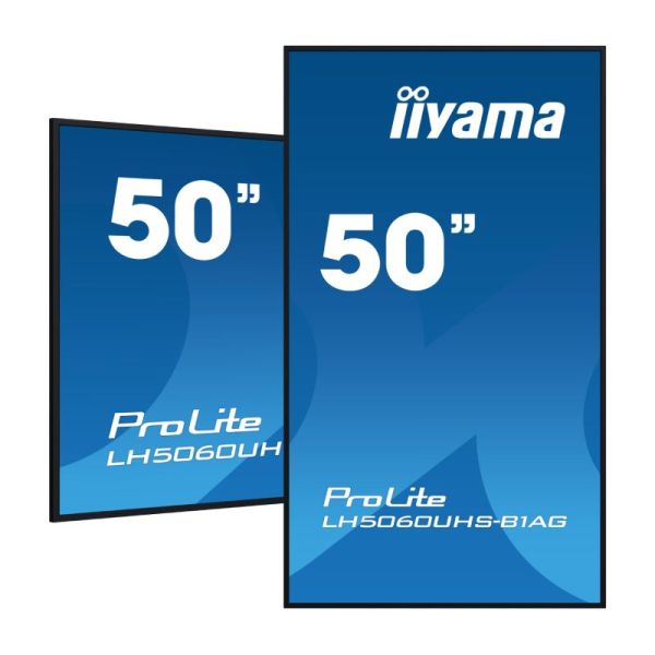 iiyama ProLite LH5060UHS-B1AG + Neomounts soporte pared