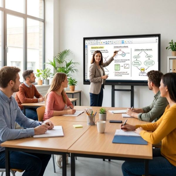 iiyama ProLite TE6513A-B2AG 4K UHD Interactive Whiteboard for Education