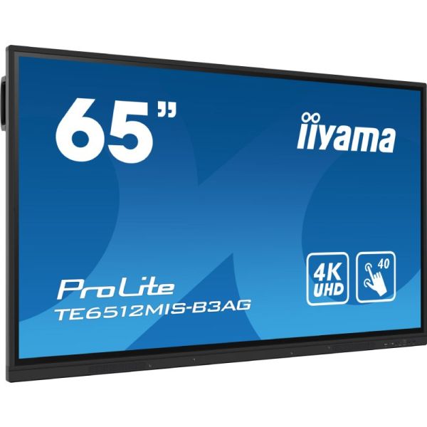 iiyama ProLite TE6512MIS-B3AG + Neomounts soporte con ruedas