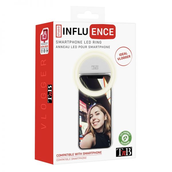 T’NB Influence Anillo LED para smartphone