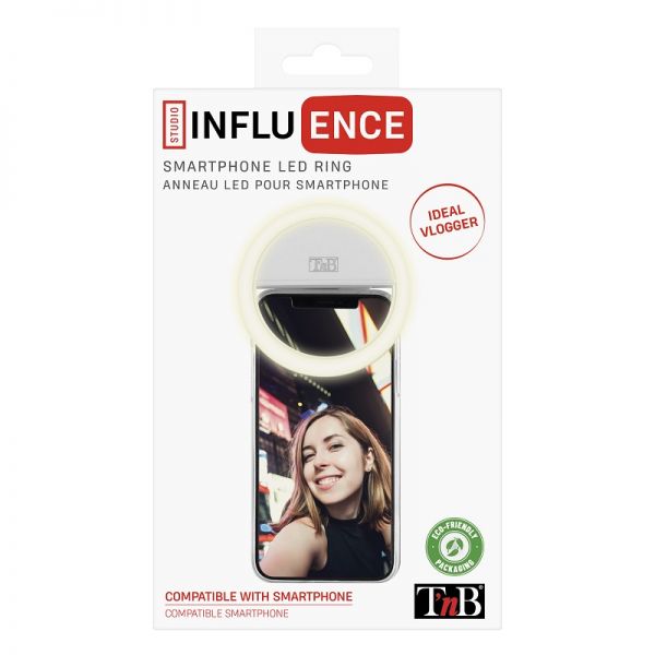 T’NB Influence Anillo LED para smartphone