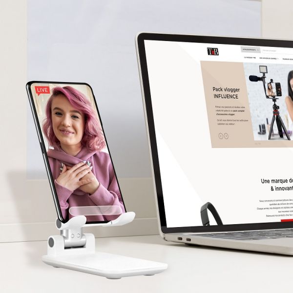 T’NB Influence Soporte plegable de sobremesa para smartphone